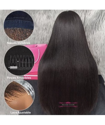 Miami Hairflex 6x4 curly stravagante 250% parrucca HD brillant des détails fins