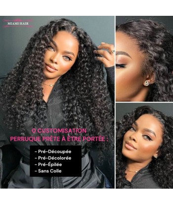 Miami Hairflex 6x4 Deep Wave 250% HD Wig Economisez 