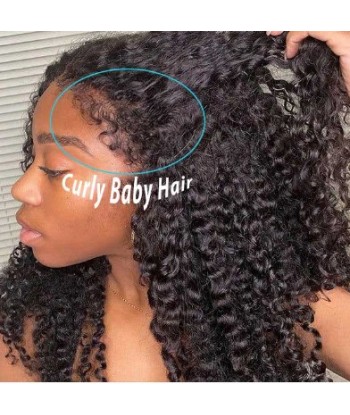 FRONT LACE 13X4" NEW STYLE LIMITED 4C KINKY CURLY ou a consommer sur place