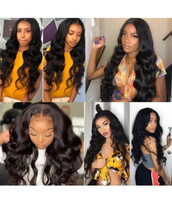 3 Paquets de Tissage  + Closure Body Wave Pour