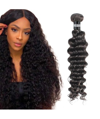 3 Paquets de Tissage + Lace Frontal Deep Wave 13x4 sélection de produits