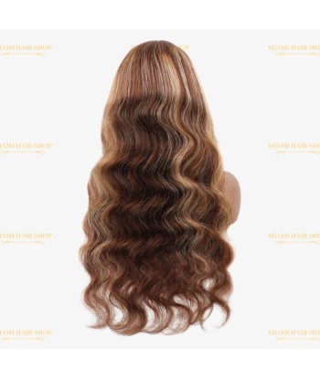 Prédécoupé Front lace 13x4" Body Wave P4/27 « prêt-à-porter » les ctes