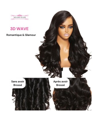 Perruque HD Miami HairFlex 9x6 Body Wave offre 