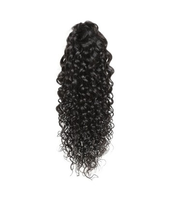 Queue de cheval Ponytail  Noir à Pince Naturel Remy Hair Water Wave suggérées chez