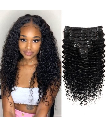 Kit Extensions à Clips Deep Wave Noir 120 gr sur le site 