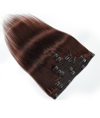 Kit Extensions à Clips Straight Chocolat 120 gr, 4 Fin de série