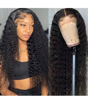 Perruque Lace Wig 5x5 Kinky Curly - Densité 150% - Cheveux Bouclés Naturels la livraison gratuite