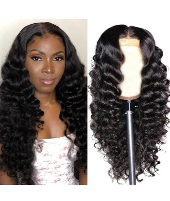 Perruque Lace Wig 6x6 Loose deep - Densité 180% - Style Volumineux offre 