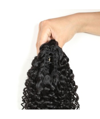 Queue de cheval Ponytail  Noir à Pince Naturel Remy Hair Kinky Curly sélection de produits