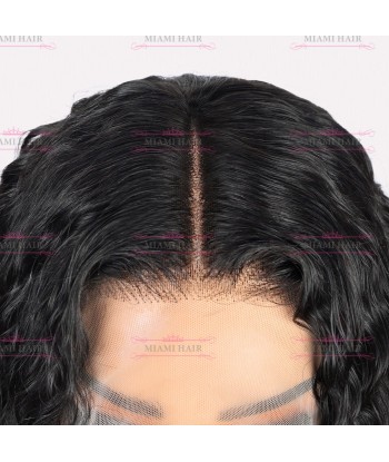 Perruque Lace Wig 13x4 Deep Wave - avec Effet Presque Double Drawn et Maximum de Volume en Cheveux Remy Pour