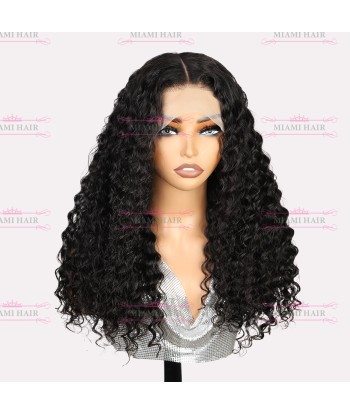 Perruque Lace Wig 13x4 Deep Wave - avec Effet Presque Double Drawn et Maximum de Volume en Cheveux Remy Pour