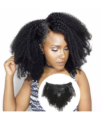 Kit Extensions à Clips Afro Curly Noir 120 gr acheter en ligne