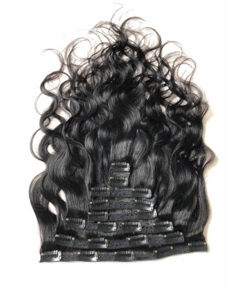 Kit Extensions à Clips Body Wave Noir 120 gr Fin de série