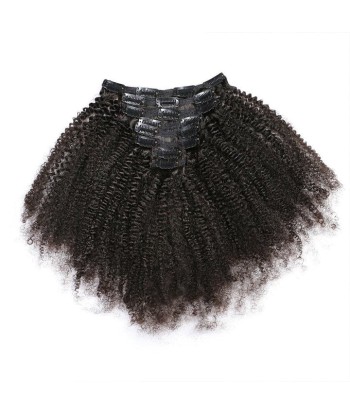 Kit Extensions à Clips Afro Curly Brun 120 gr Profitez des Offres !