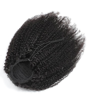 Cola de caballo de caballo negra para cabello remy cable afro rizado 2 - 3 jours ouvrés.