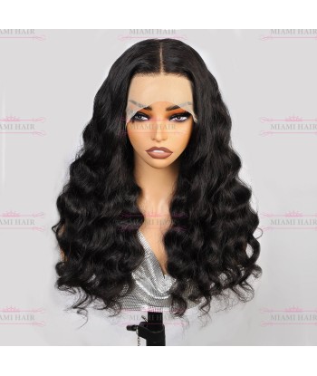 WIG 13x4 Wave de onda suelta Wigh - con casi doble efecto dibujado y volumen máximo en Remy Véritable concentré