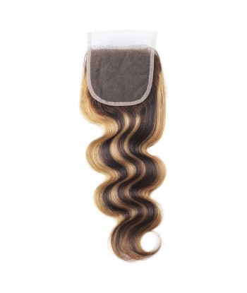 Closure Body Wave | Blond Mechy Chatain | P4/27 4x4 acheter en ligne