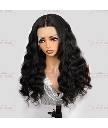 Perruque Lace Wig 13x4 Loose Wave - avec Effet Presque Double Drawn et Maximum de Volume en Cheveux Remy Amélioration de cerveau avec