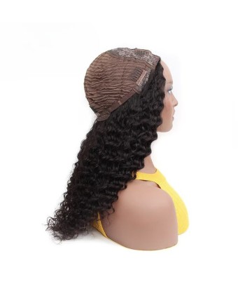 Deep Wave Dark Brun U-Part Pruik Toutes les collections ici