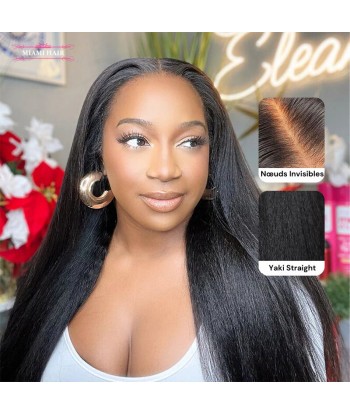 Miami Hairflex 9x6 Yaki gerade 250% HD -Perücke Découvrez la collection