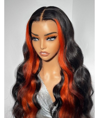 13x4 Lace Body Wave 1b/Ingwer 200% vor dem Kut, vor-léclairci, ohne Kleber Comparez et commandez 