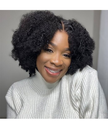 Simplicité Naturellle - Perruque Sans Colle Jerry Curl Naturelle et Volumineuse 5x5 et Bonnet Respirant - Prête à Porter ouvre sa boutique