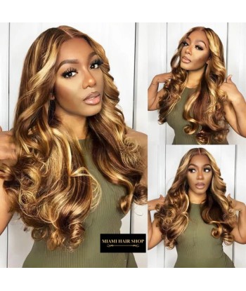 Prédecut voorkant 13x4 "Body Wave P4/27" Ready-to-Wear " commande en ligne