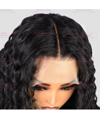 Wig 13x4 Water Wave Wig Wigh Wike - met bijna dubbel getrokken effect en maximaal Remy Hair Volume s'inspire de l'anatomie humaine