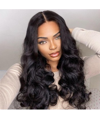 Prédécoupé Front lace 13x4" Body Wave Brun Foncé « prêt-à-porter » Les magasins à Paris