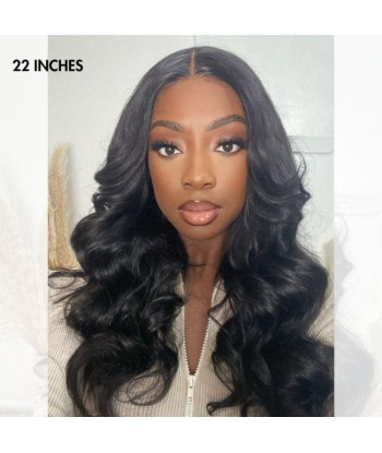 Prédécoupé Front lace 13x4" Body Wave Brun Foncé « prêt-à-porter » Les magasins à Paris