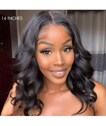 Prédécoupé Front lace 13x4" Body Wave Brun Foncé « prêt-à-porter » Les magasins à Paris